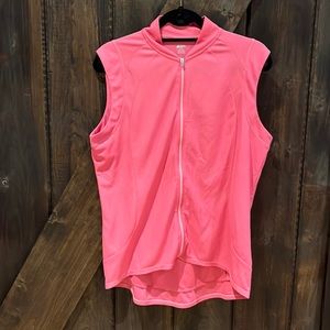 MEC pink cycling jersey